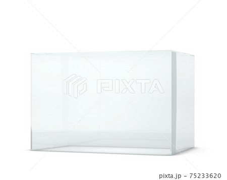 Empty glass display 75233620