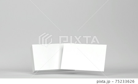 Blank business cards mockup 75233626