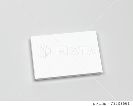 Blank book cover mockup 75233661