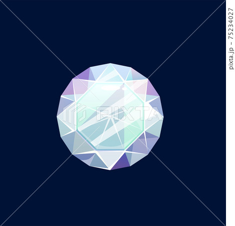 Crystalline gemstone, glass or quartz, rhinestone 75234027