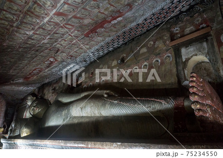 世界遺産 ダンブッラの黄金寺院 世界遺産 ダンブッラの黄金寺院 75234550