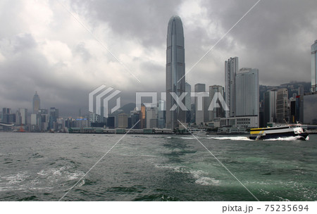 Cloudy morning in Hong Kong Cloudy morning in Hong Kong 75235694