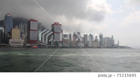 Cloudy morning in Hong Kong Cloudy morning in Hong Kong 75235695