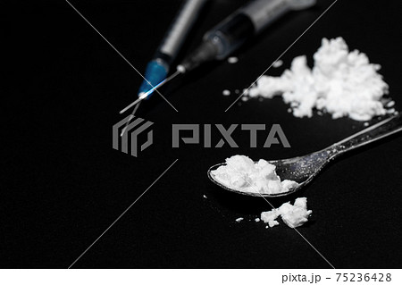 覚せい剤イメージ　薬物犯罪　薬物事件 75236428