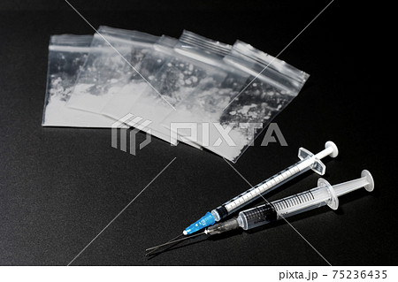 覚せい剤イメージ 薬物犯罪 薬物事件の写真素材