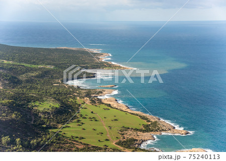 Landscape of Akamas Peninsula National Park, Cyprus 75240113