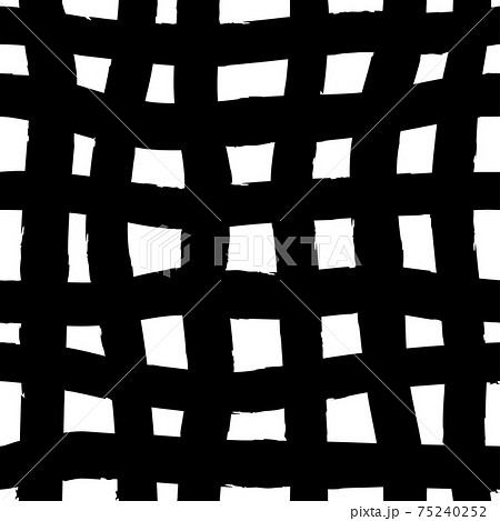 Abstract watercolor seamless pattern lines background in color 75240252