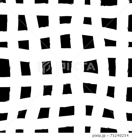 Abstract watercolor seamless pattern lines background in color 75240254