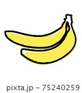 Yellow banana food sweet fruit fun nice 75240259