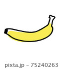Yellow banana food sweet fruit fun nice 75240263