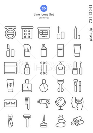 アイコン ビューティー ビジネス 75243641