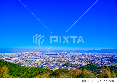 油山片江展望台からの眺め 75254970