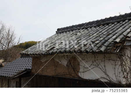 日本の岡山県総社市の古くて美しい建物 日本の岡山県総社市の古くて美しい建物 75255365