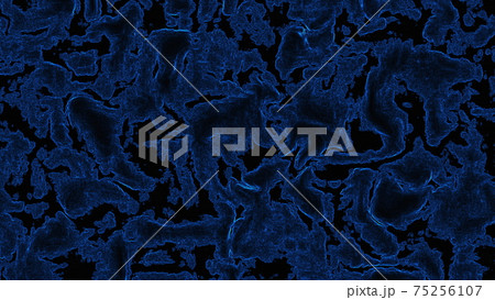 3d rendering of reproduction microbes. Microscopic plate. Infection and virus. Computer generated scientific background 75256107