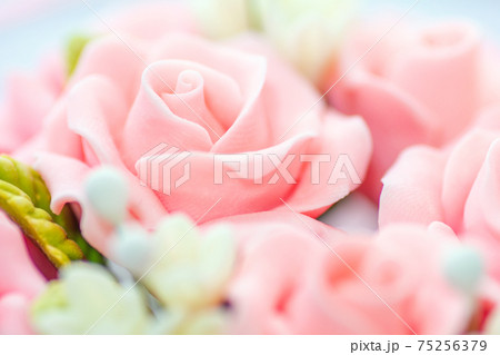 薔薇のソープフラワー。 75256379