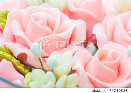 薔薇のソープフラワー。 75256383