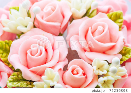 薔薇のソープフラワー。 75256398