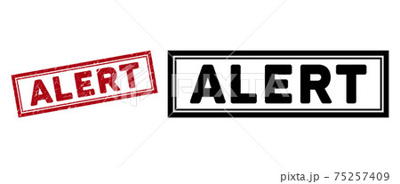 Distress Alert Rectangular Frame Watermark Distress Alert Rectangular Frame Watermark 75257409