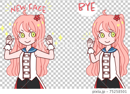 女の子 萌え系 Vチューバー　デビュー 引退 75258501