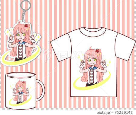 Girl Moe V Tuber Goods Set Girl Moe V Tuber Goods Set 75259148