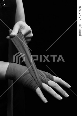 boxer wearing strap boxer wearing strap 75259761