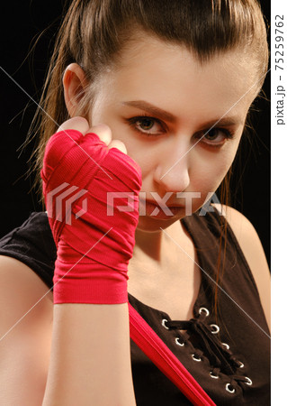 boxer wearing strap boxer wearing strap 75259762