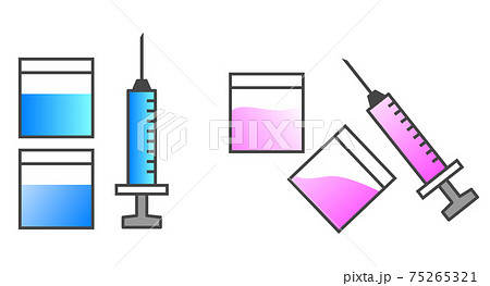 ドラッグと注射器 75265321