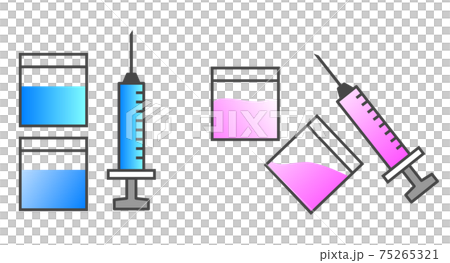 ドラッグと注射器 75265321