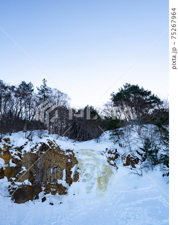 [福島県]_裏磐梯_イエローフォール_冬03 75267964