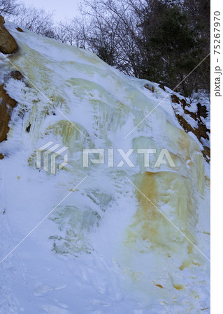 [福島県]_裏磐梯_イエローフォール_冬08 75267970