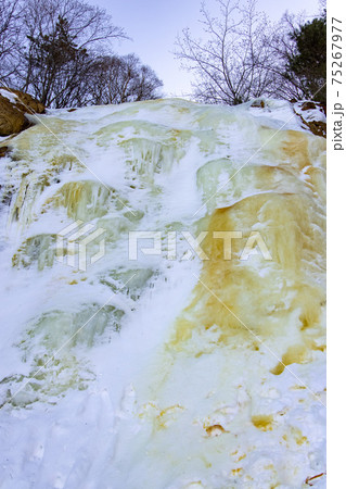 [福島県]_裏磐梯_イエローフォール_冬14 75267977