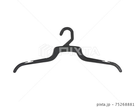 Plastic Clothes Hanger on white background Plastic Clothes Hanger on white background 75268881