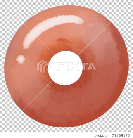 Strawberry donut illustration Strawberry donut illustration 75269170