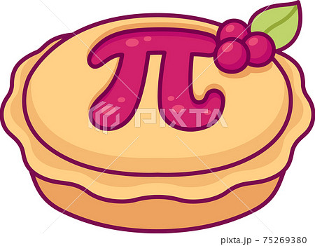 Pie drawing with Pi symbol 75269380
