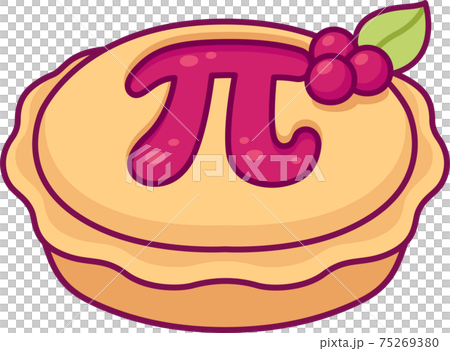 Pie drawing with Pi symbol 75269380