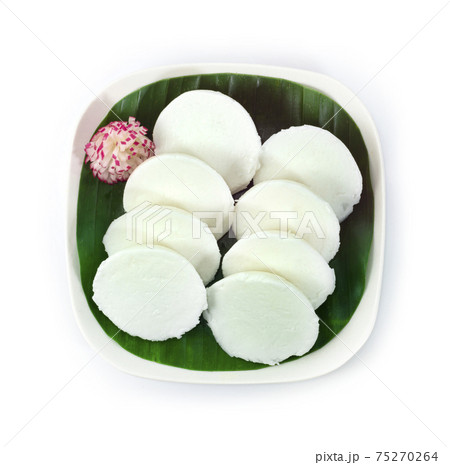 Coconut Milk Custard Thai Dessert 75270264