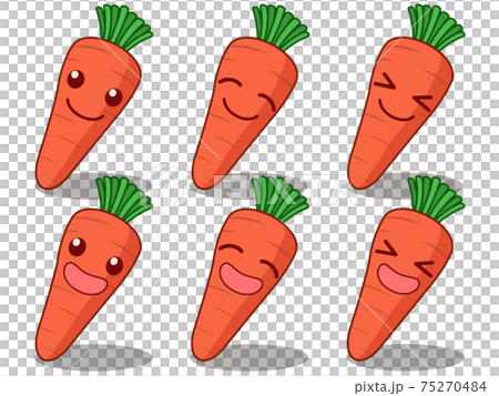 笑顔のニンジン 75270484