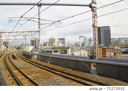 大阪・学研都市線の風景(JR鴫野駅からの風景)/大阪府大阪市城東区鴫野西5丁目 大阪・学研都市線の風景(JR鴫野駅からの風景)/大阪府大阪市城東区鴫野西5丁目 75273032
