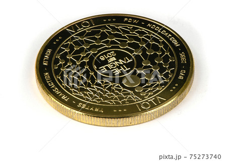 Golden crypto currency 75273740