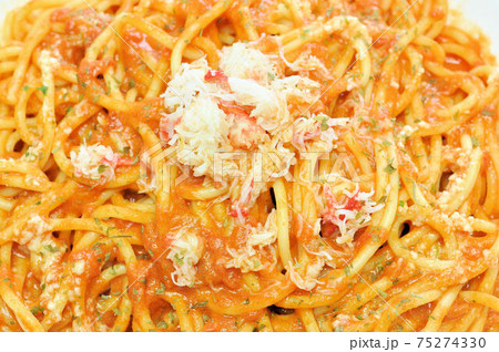 蟹のトマトクリームパスタ 75274330