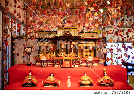 (静岡県)雛の館むかい庵 吊るし雛 (静岡県)雛の館むかい庵 吊るし雛 75275103