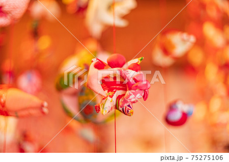 （静岡県）雛の館むかい庵　吊るし雛 75275106