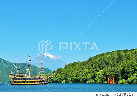 神奈川県　初夏の箱根 75279215