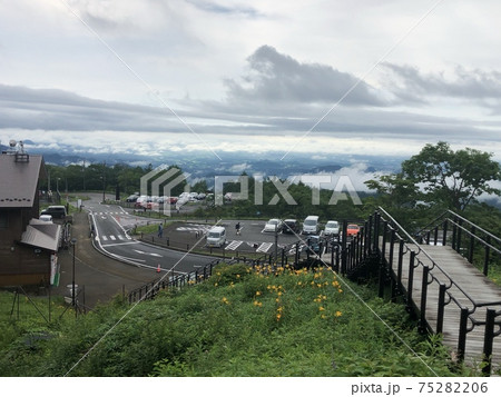 日光キスゲ　天空の階段（霧降高原） 75282206