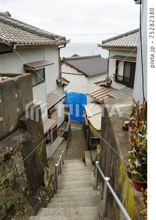 千葉県鴨川市の浜波太漁港周辺の風景 千葉県鴨川市の浜波太漁港周辺の風景 75282380