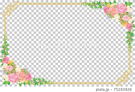 Bouquet frame frame Bouquet frame frame 75283926