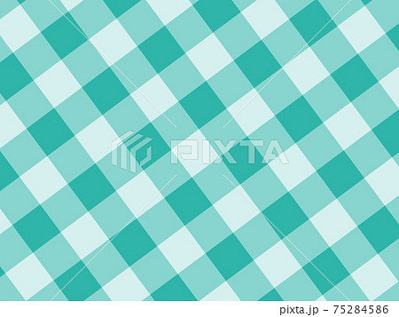 チェック グリーン 背景のイラスト素材