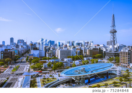 名古屋市栄　オアシス21近辺の風景 75284848