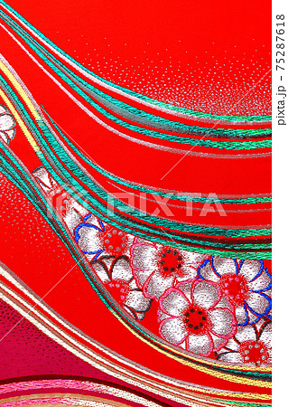 着物端切れ 75287618