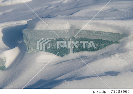 糠平湖 冬だけの芸術 糠平湖 冬だけの芸術 75288966